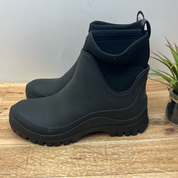 Sam Edelman Louisa Mixed Media Waterproof Rain Boot sz 9 - Picture 3 of 13